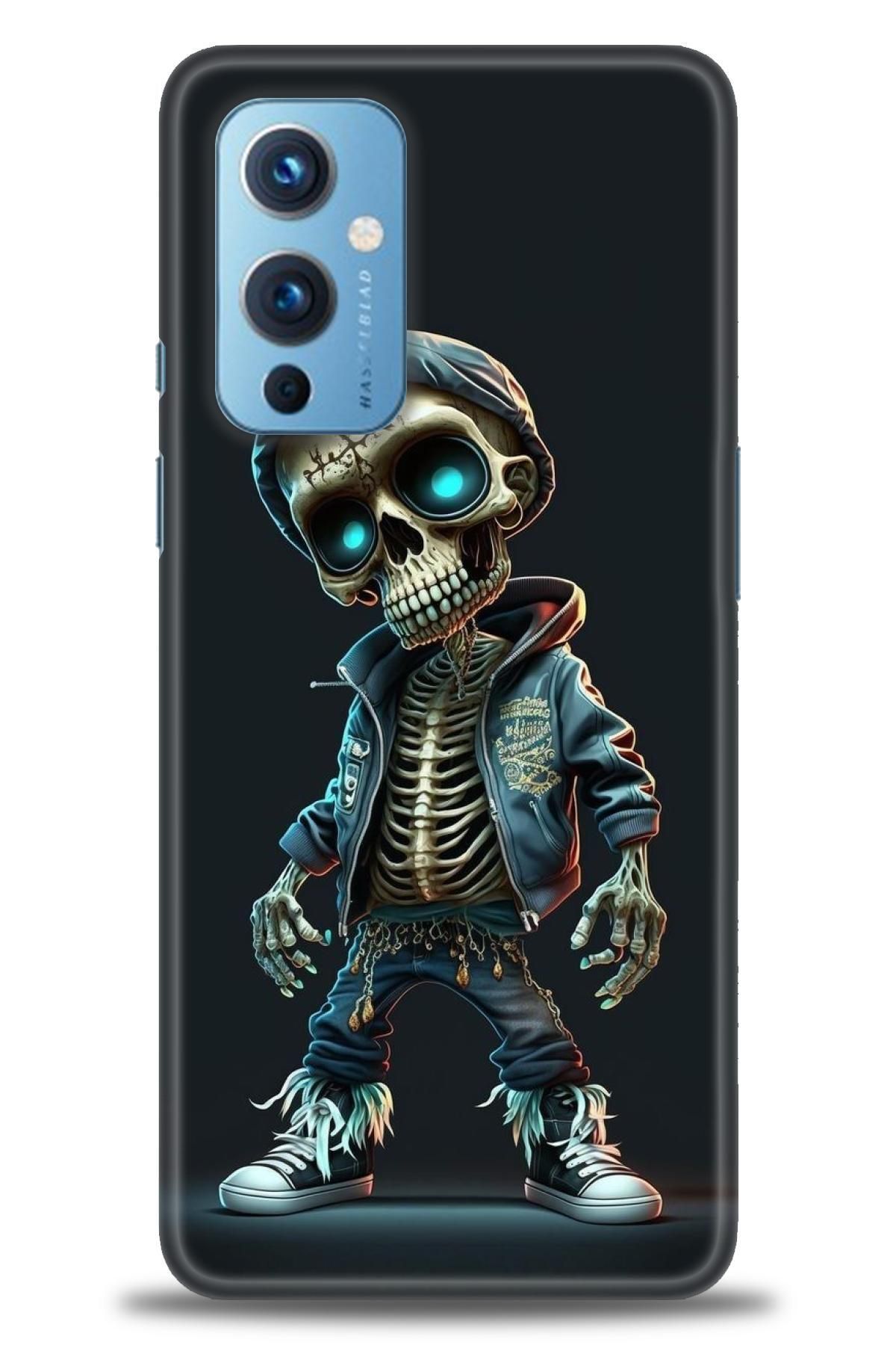 Oneplus 9 İle Uyumlu HD Baskılı Desenli Silikon Kılıf - 433