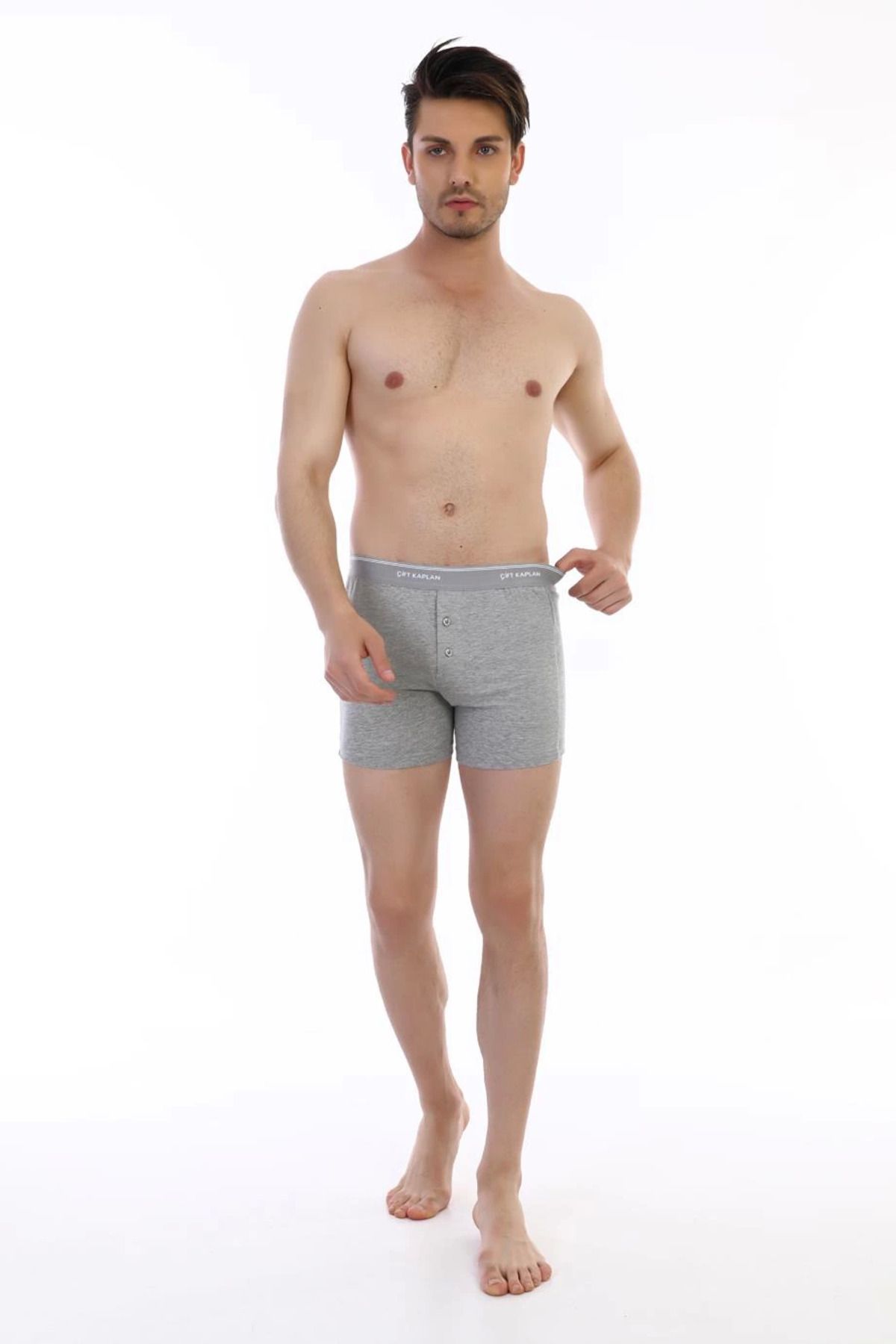 Moda Şahsenem Çift Kaplan 880 Elastanlı Erkek Boxer