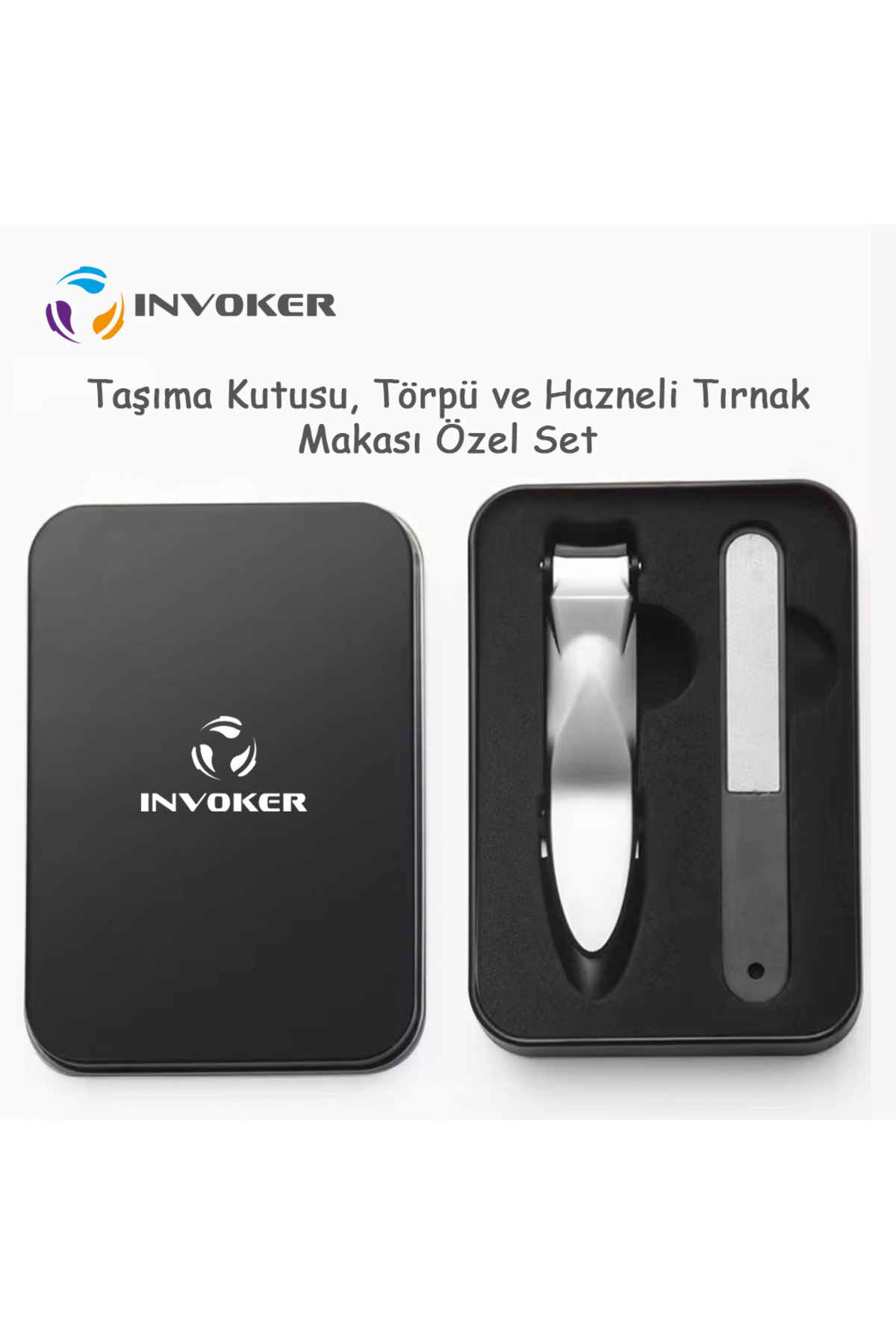 Geniş Ağızlı Tırnak Makası Paslanmaz Sıçratmaz Hazneli Özel Tasarım Büyük Boy Yüksek Kalite — TMKS-01 — تصویر 4 از 8