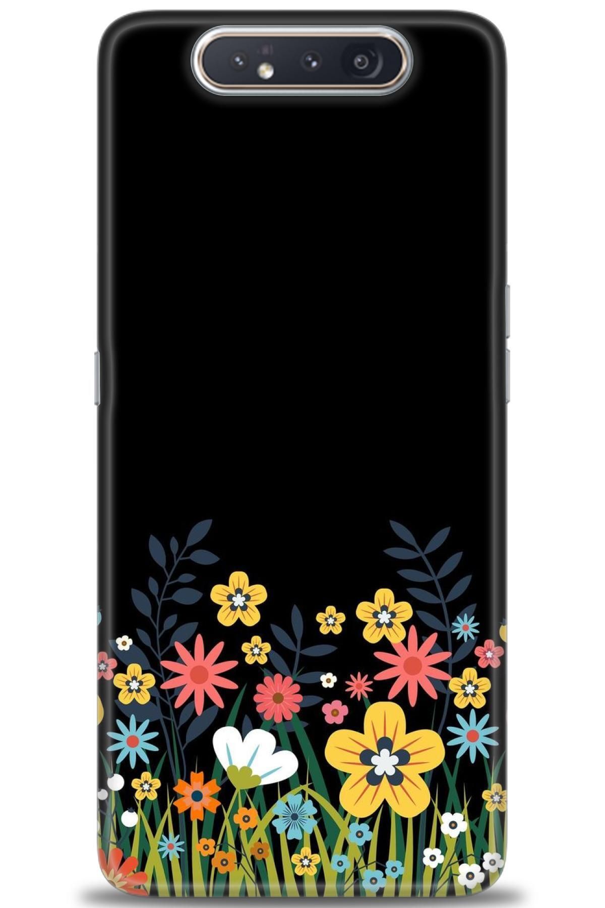 CooperTech Samsung Galaxy A80 İle Uyumlu HD Baskılı Desenli Silikon Kılıf - 1042