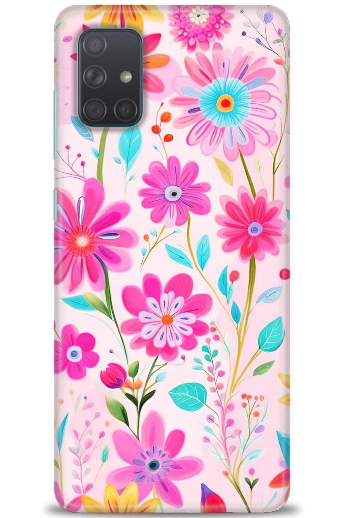 CooperTech Samsung Galaxy A51 İle Uyumlu HD Baskılı Desenli Silikon Kılıf - 548