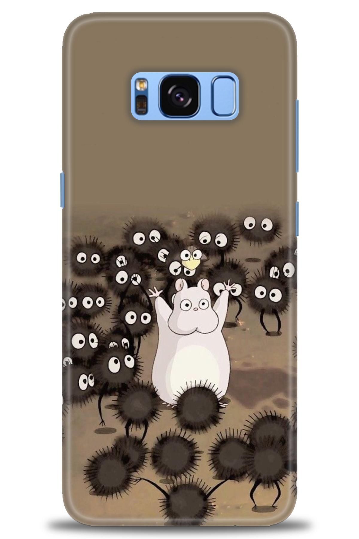 CooperTech Samsung Galaxy S8 Plus İle Uyumlu HD Baskılı Desenli Silikon Kılıf - 133