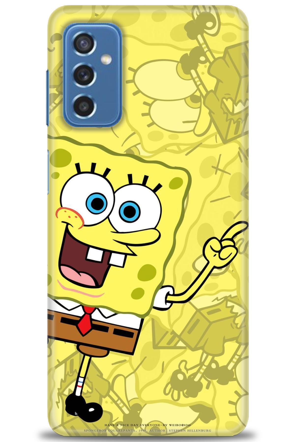 CooperTech Samsung Galaxy M52 5G İle Uyumlu HD Baskılı Desenli Silikon Kılıf - 683