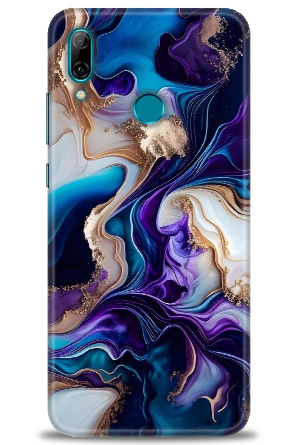 CooperTech Huawei P Smart Pro 2019 İle Uyumlu HD Baskılı Silikon Kılıf - 48