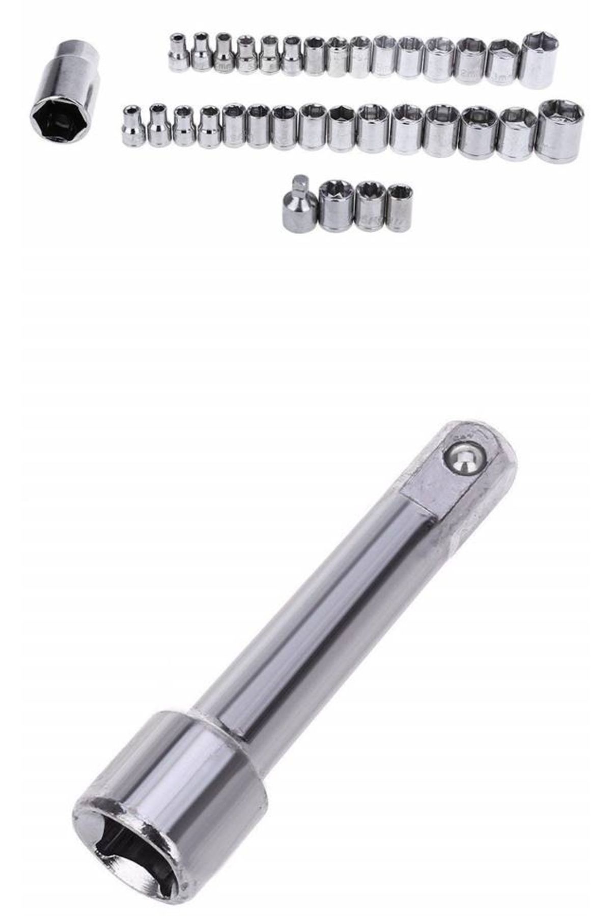 Transformacion-Professional 40Pcs Socket Set - Durable and Practical Use Torque Repair Set 721677 3