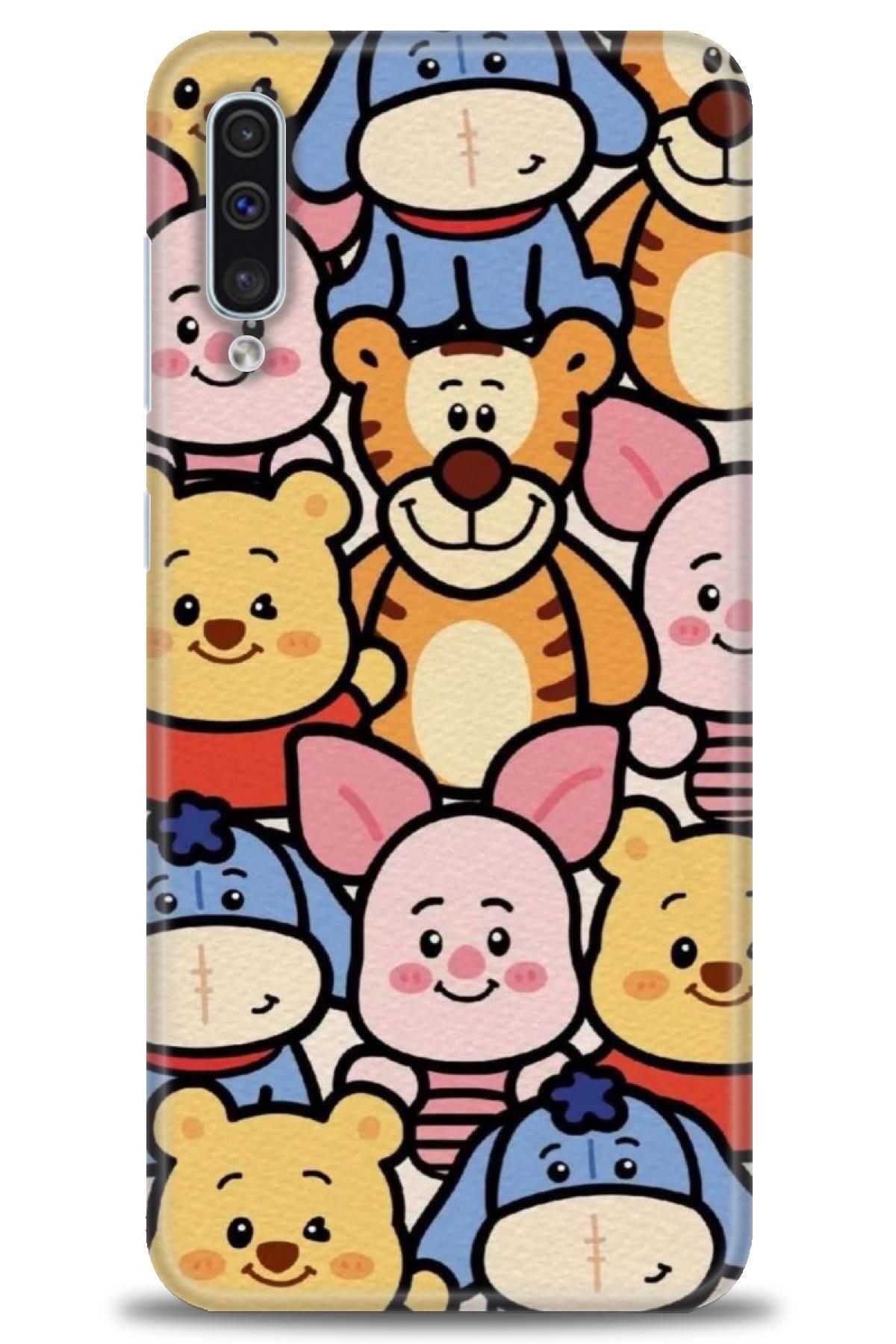 CooperTech Samsung Galaxy A50 İle Uyumlu HD Baskılı Desenli Silikon Kılıf - 502