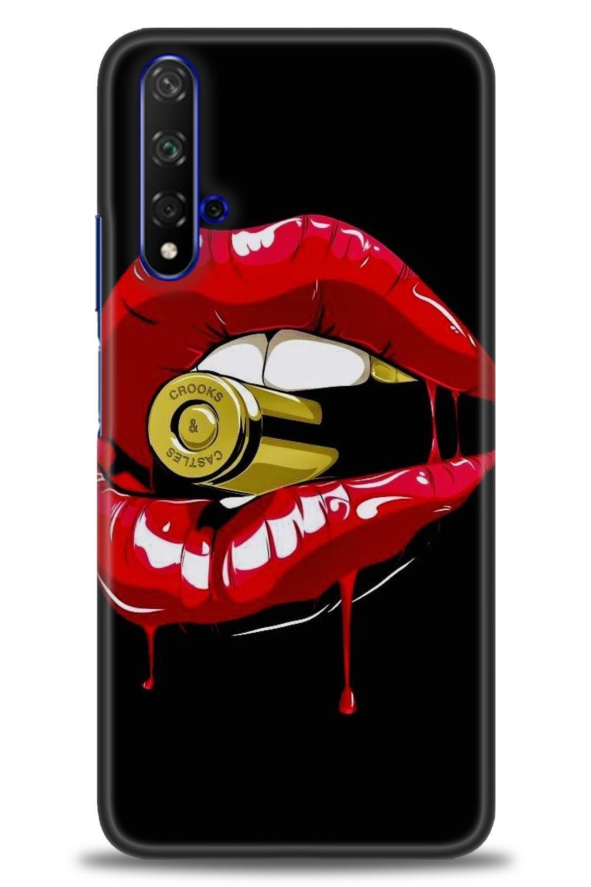 CooperTech Huawei Honor 20 İle Uyumlu HD Baskılı Silikon Kılıf - 793