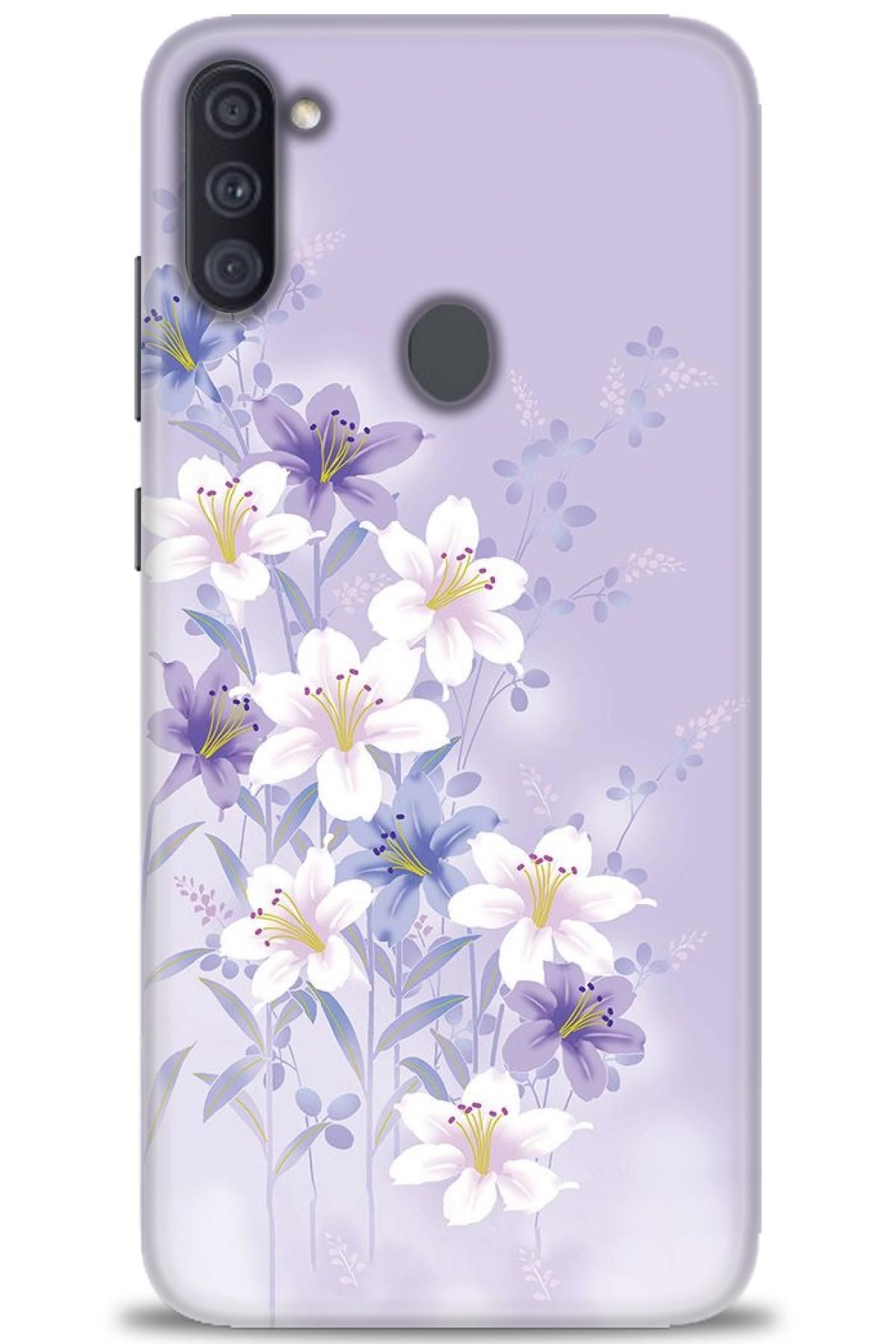 CooperTech Samsung Galaxy A11 İle Uyumlu HD Baskılı Desenli Silikon Kılıf - 980