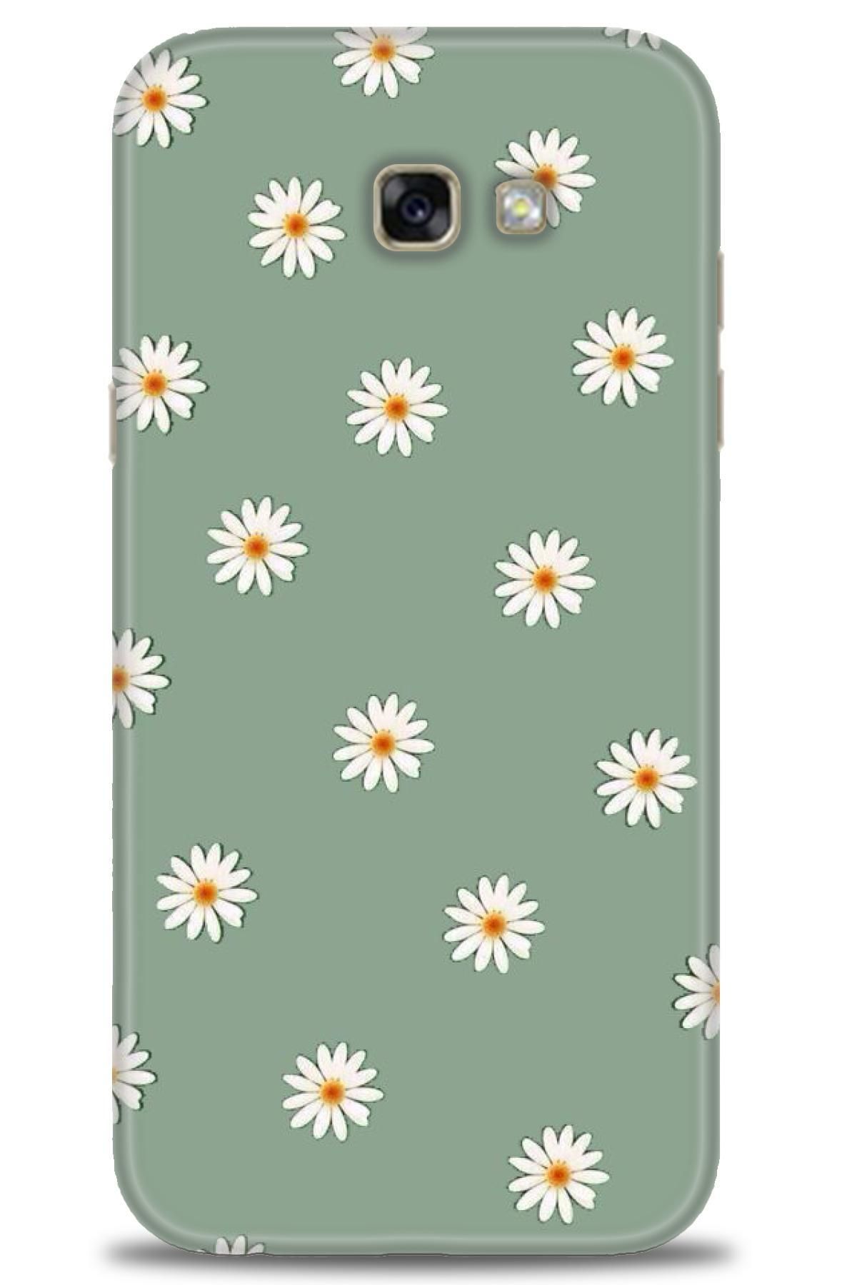CooperTech Samsung Galaxy A7 2017 İle Uyumlu HD Baskılı Desenli Silikon Kılıf - 313