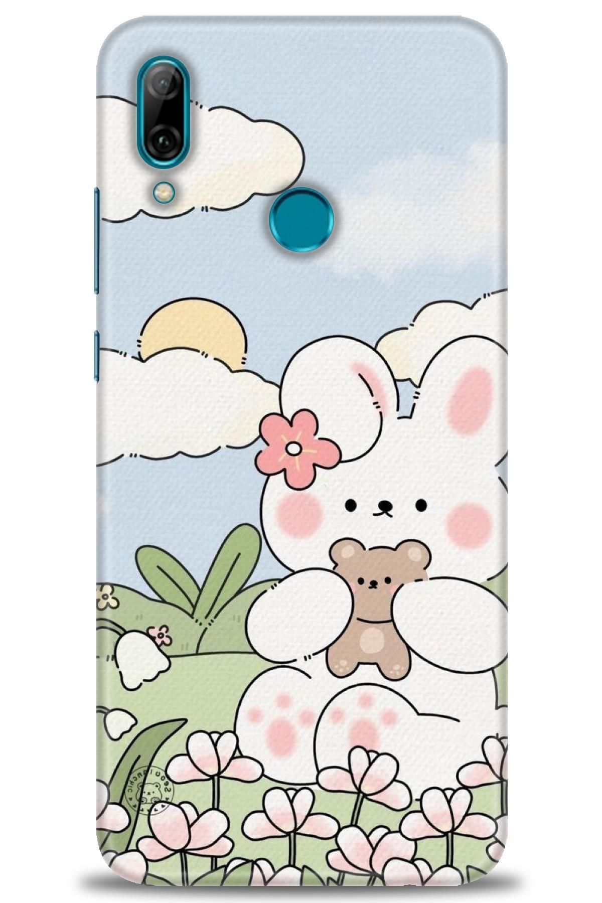 CooperTech Huawei P Smart Pro 2019 İle Uyumlu HD Baskılı Silikon Kılıf - 447