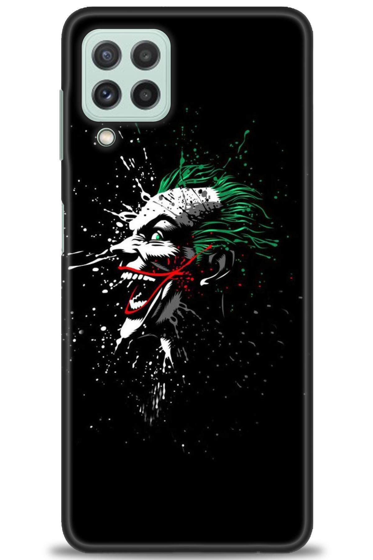 CooperTech Samsung Galaxy A22 İle Uyumlu HD Baskılı Desenli Silikon Kılıf - 917