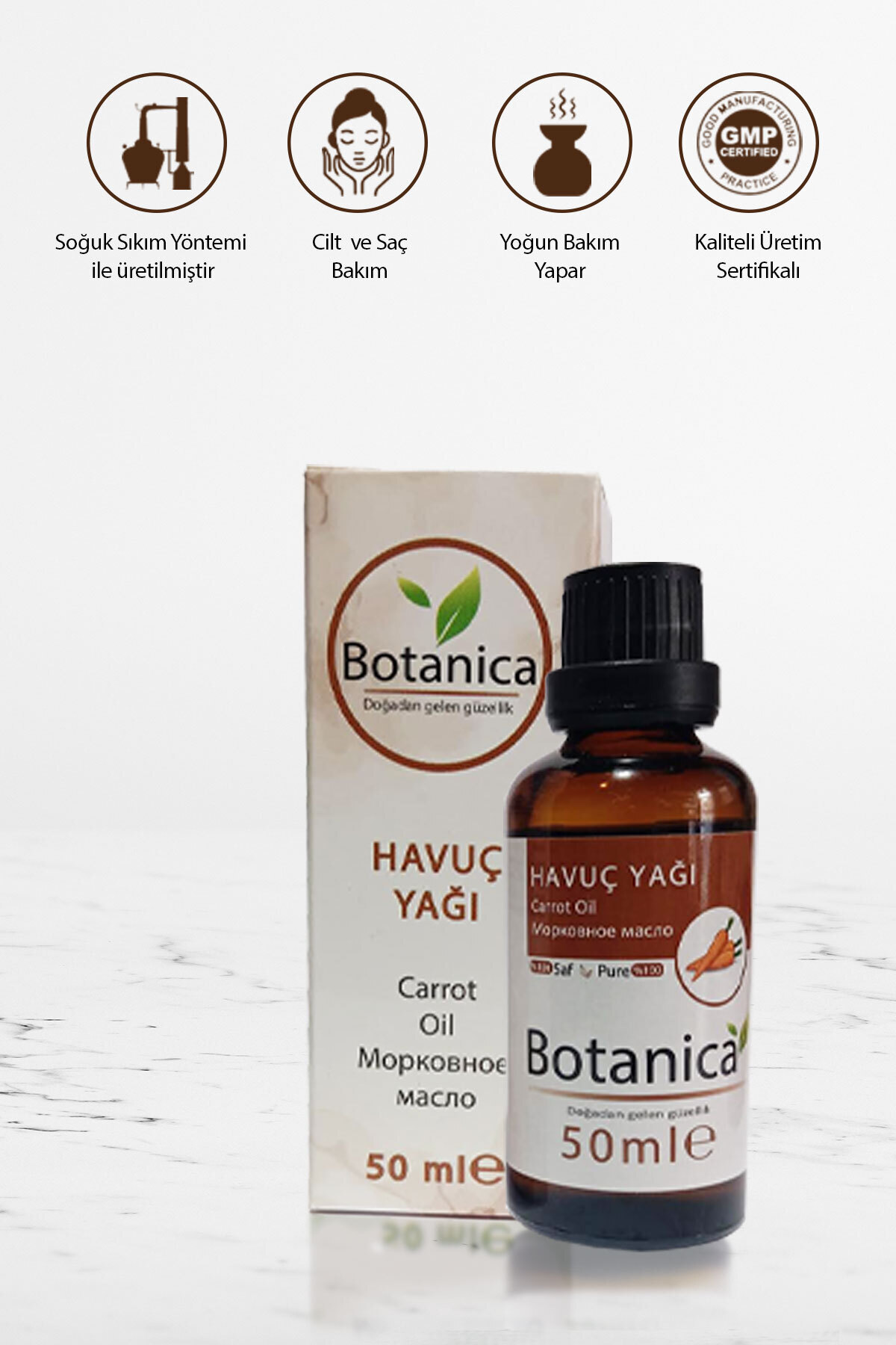 botanica Havuç Yağı 50 Ml