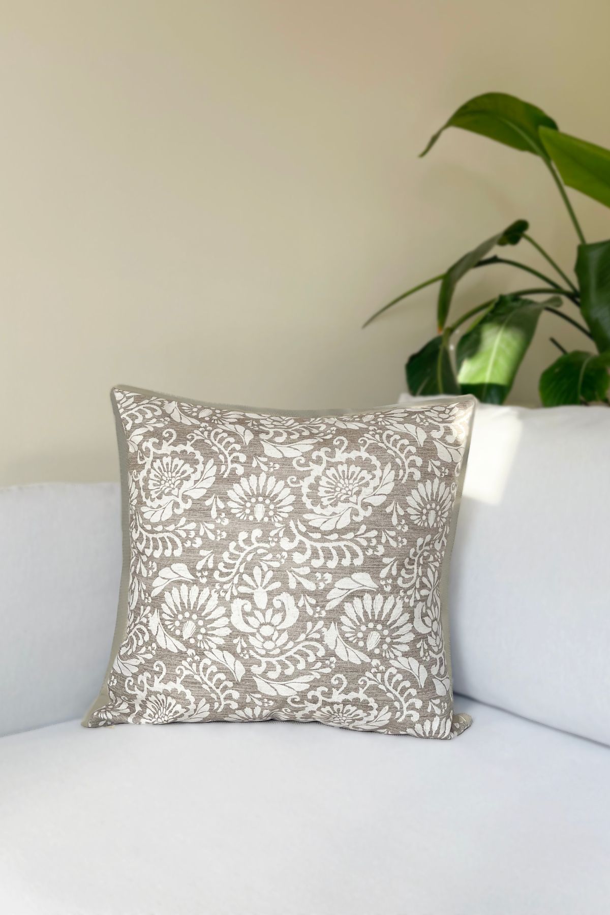 RİTMOHOME Vintage, Eskitme, Modern, Farmhouse, Iskandinav, Country, 50x50 Dekoratif Yastık(İÇİ DOLGULU)
