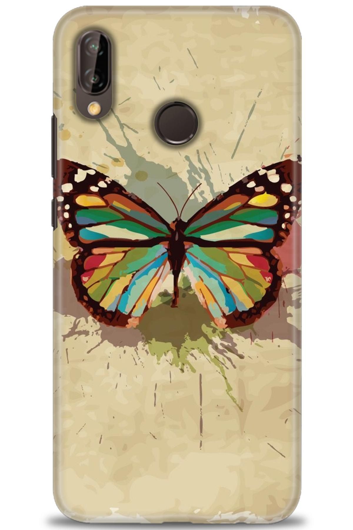 CooperTech Huawei P20 Lite İle Uyumlu HD Baskılı Silikon Kılıf - 700