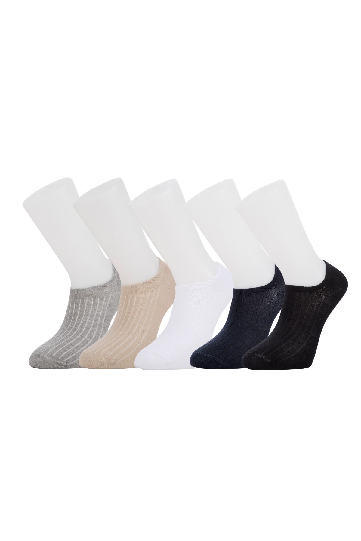 Moyra Socks 5'li Pamuk Derby Erkek Sneakers Patik Çorap