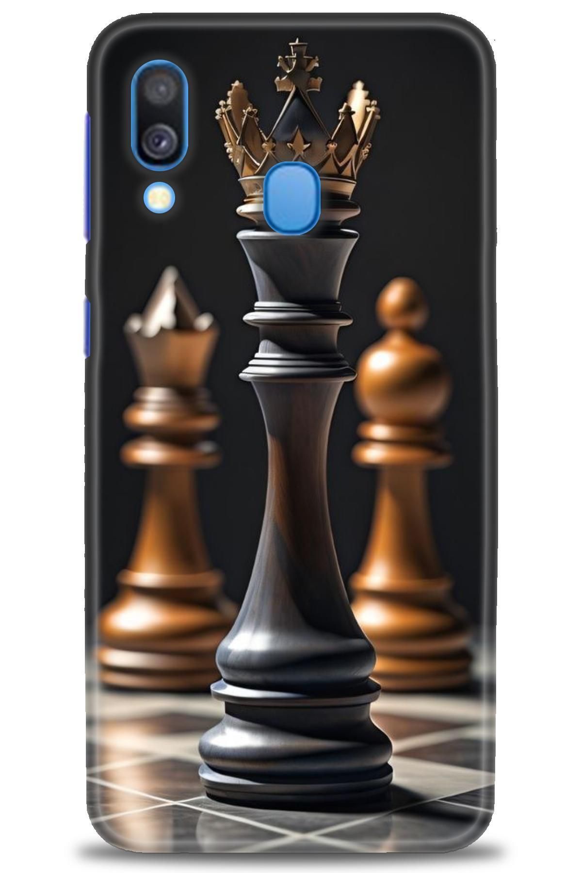 CooperTech Samsung Galaxy A40 İle Uyumlu HD Baskılı Desenli Silikon Kılıf - 638