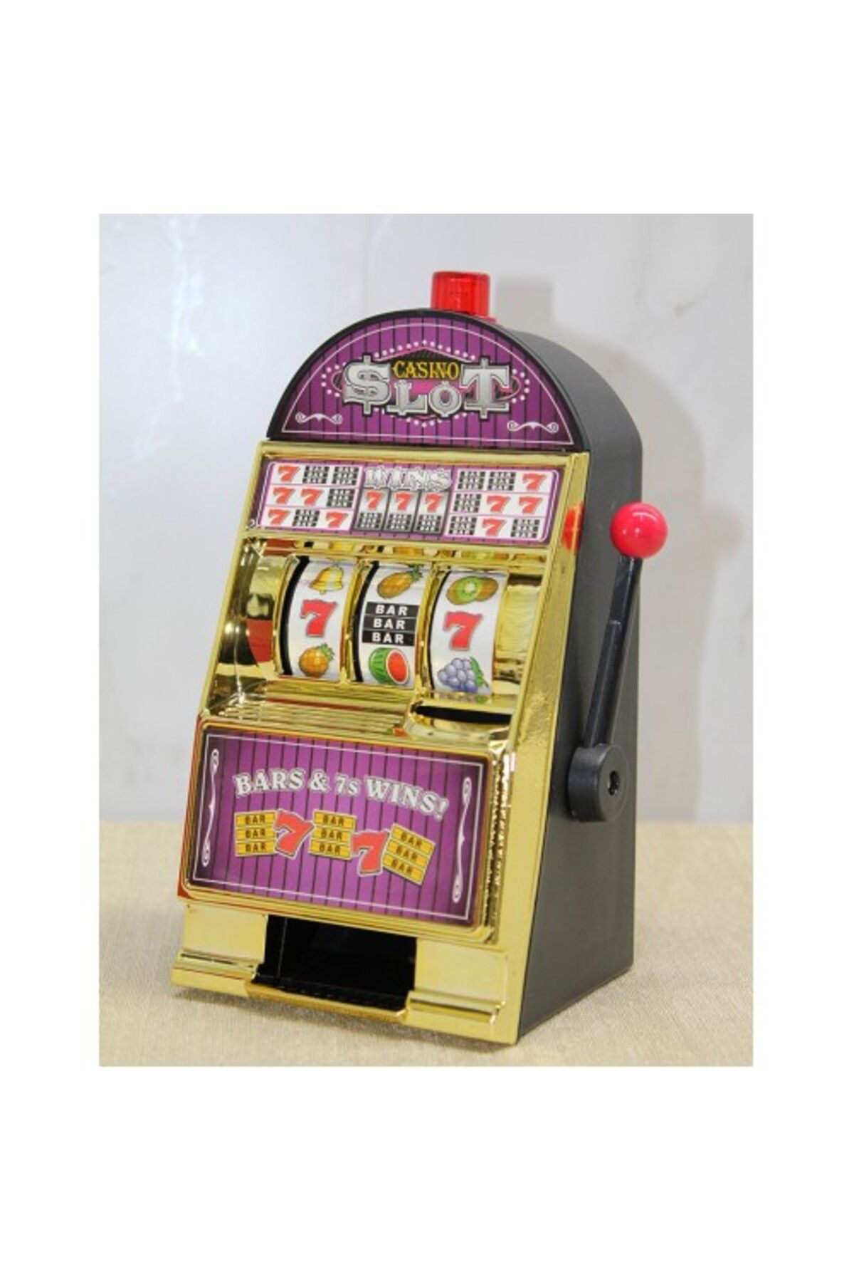 Mu Art Ahşap Slot Makinesi