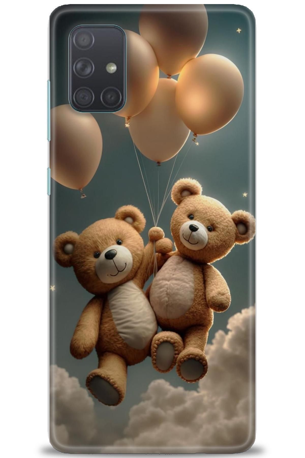 CooperTech Samsung Galaxy A51 İle Uyumlu HD Baskılı Desenli Silikon Kılıf - 610