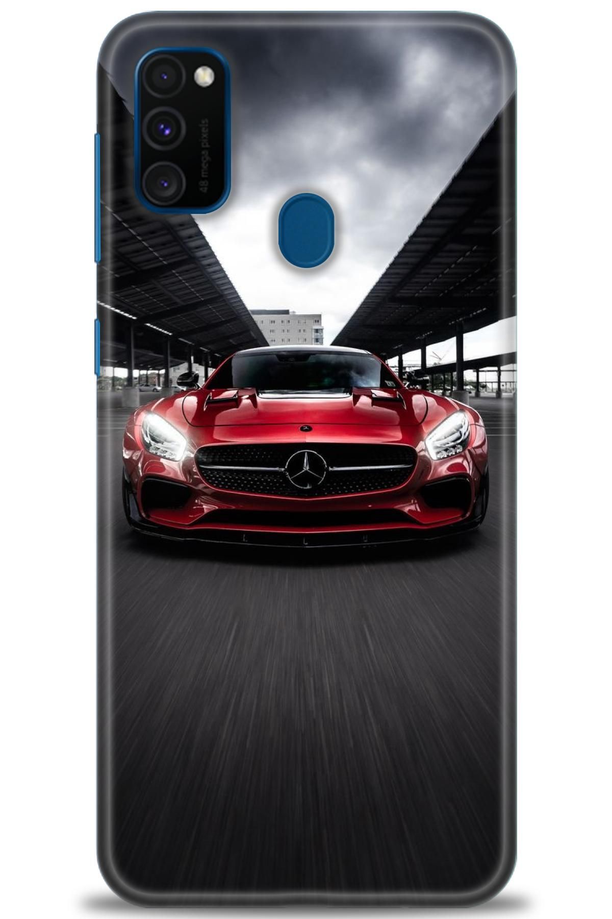 CooperTech Samsung Galaxy M21 İle Uyumlu HD Baskılı Desenli Silikon Kılıf - 575