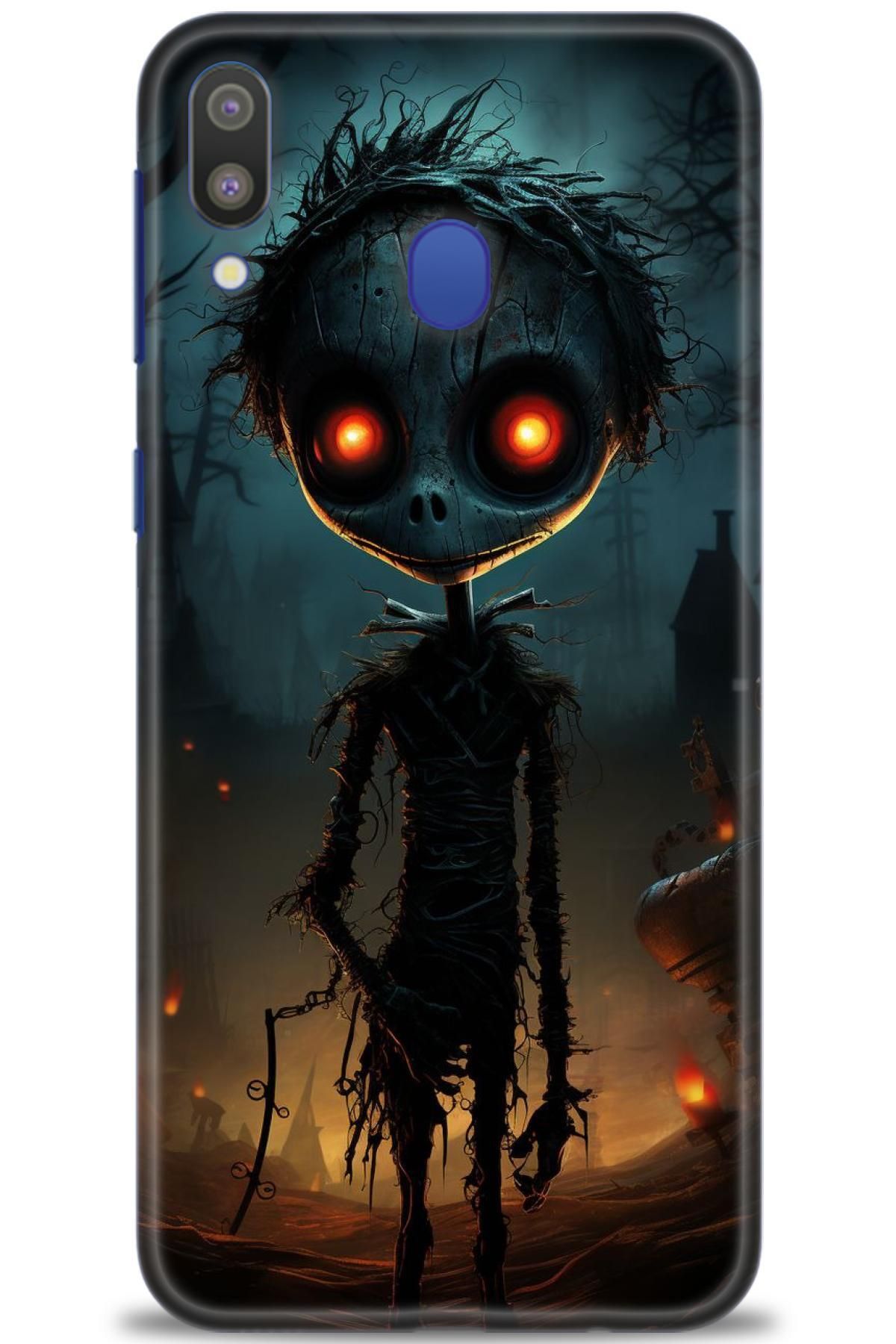 CooperTech Samsung Galaxy M20 İle Uyumlu HD Baskılı Desenli Silikon Kılıf - 278