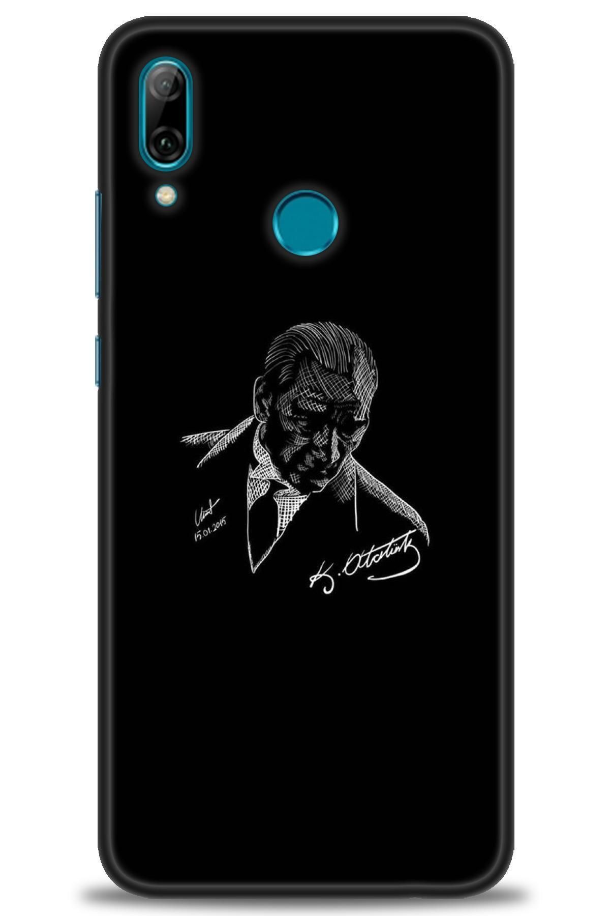 CooperTech Huawei P Smart Pro 2019 İle Uyumlu HD Baskılı Silikon Kılıf - 1037