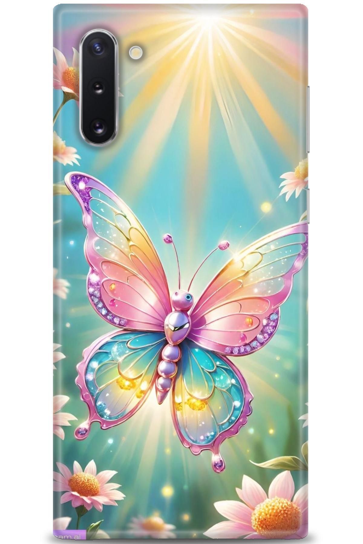 CooperTech Samsung Galaxy Note 10 İle Uyumlu HD Baskılı Desenli Silikon Kılıf - 188