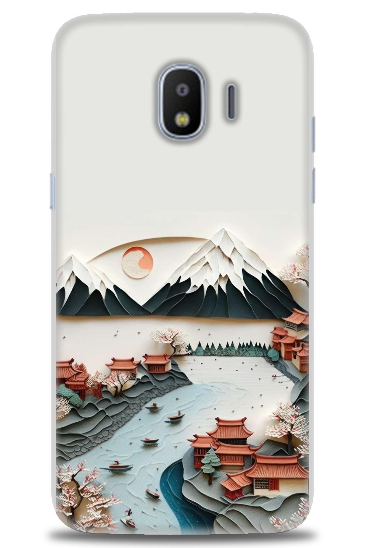 CooperTech Samsung Galaxy J2 Pro İle Uyumlu HD Baskılı Desenli Silikon Kılıf - 322