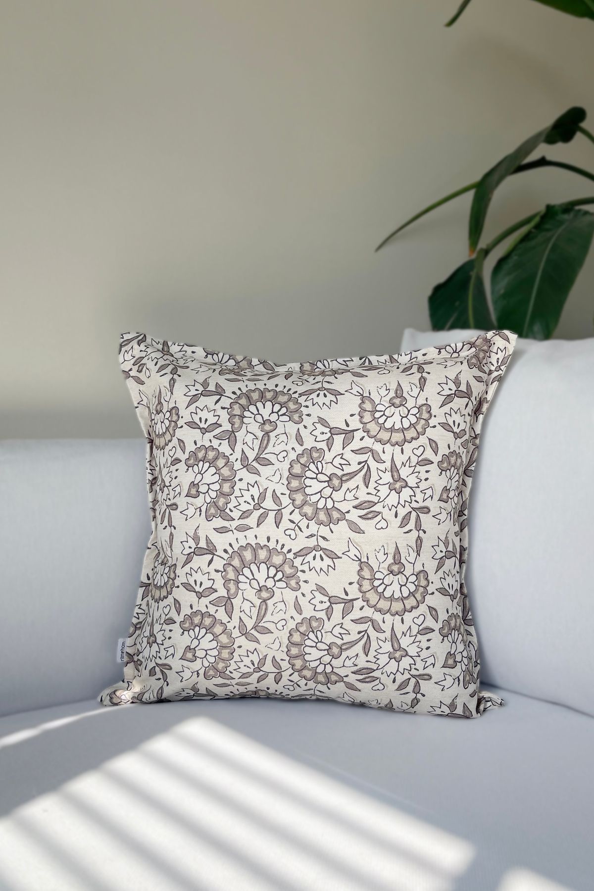 RİTMOHOME Vintage, Eskitme, Modern, Farmhouse, Iskandinav, Country, 50x50 Dekoratif Yastık(İÇİ DOLGULU)
