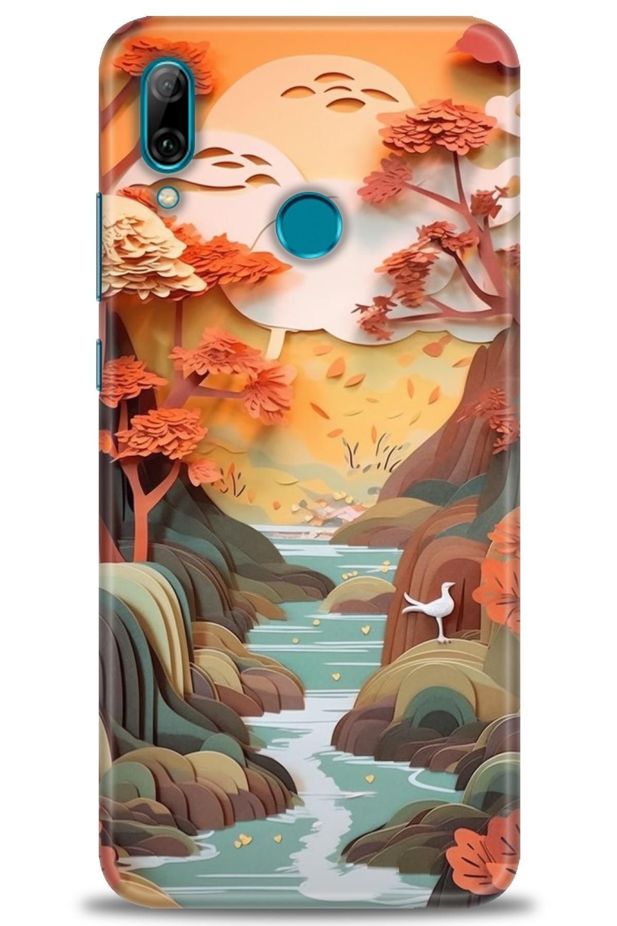 CooperTech Huawei P Smart Pro 2019 İle Uyumlu HD Baskılı Silikon Kılıf - 328
