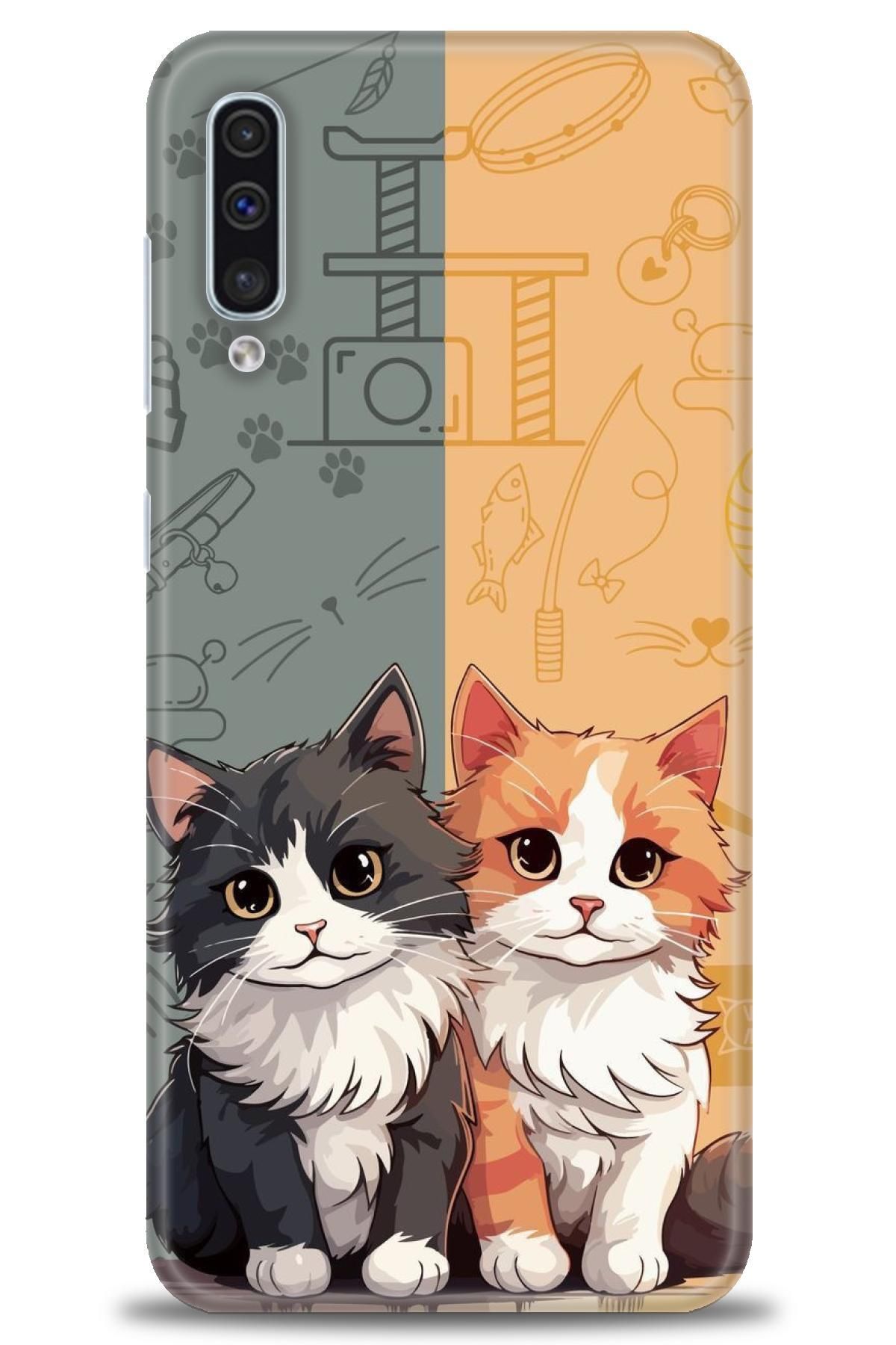 CooperTech Samsung Galaxy A30S İle Uyumlu HD Baskılı Desenli Silikon Kılıf - 647