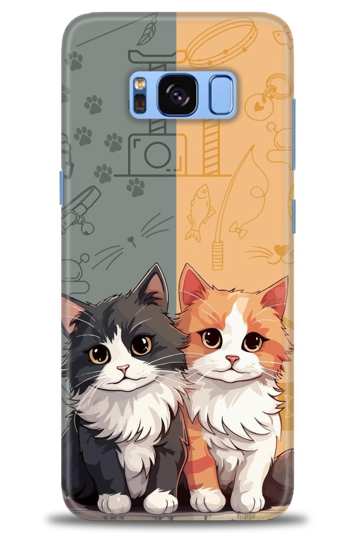 CooperTech Samsung Galaxy S8 İle Uyumlu HD Baskılı Desenli Silikon Kılıf - 647