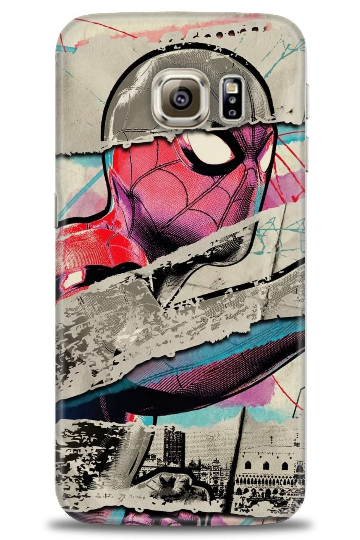 CooperTech Samsung Galaxy S6 İle Uyumlu HD Baskılı Desenli Silikon Kılıf - 232