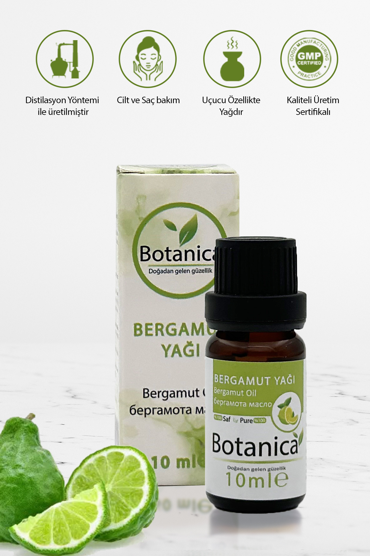 botanica Bergamot Yağı 10 Ml