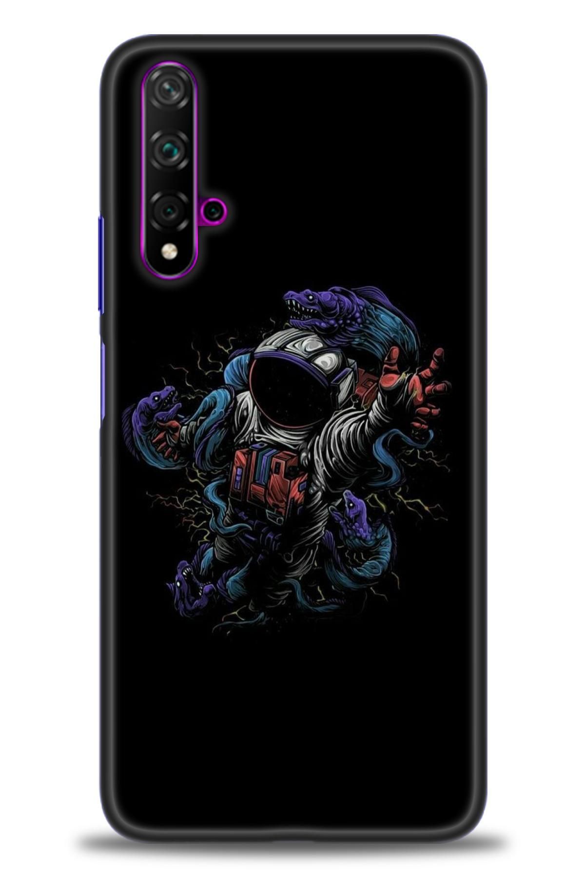 CooperTech Huawei Nova 5T İle Uyumlu HD Baskılı Silikon Kılıf - 915