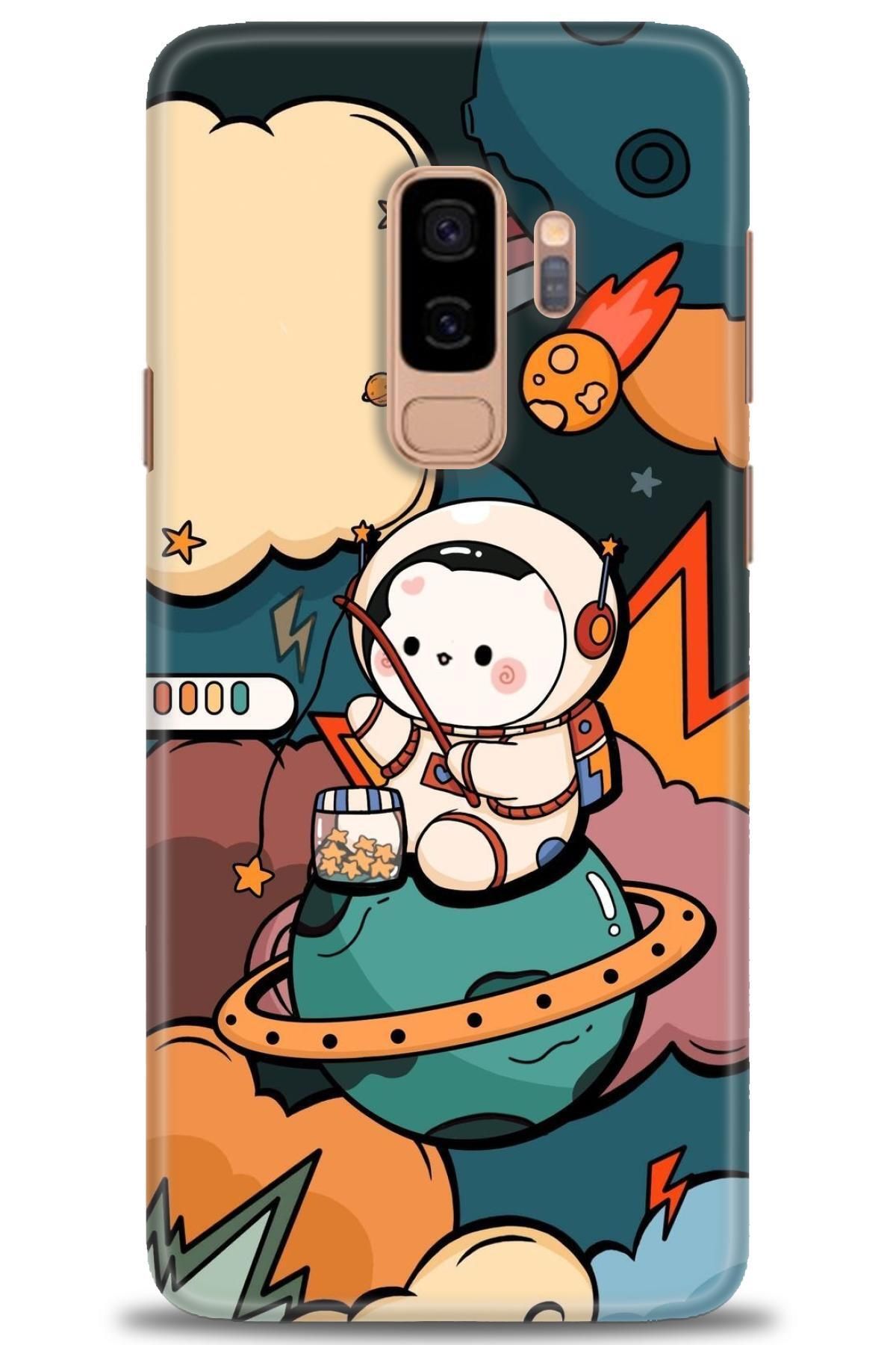 CooperTech Samsung Galaxy S9 Plus İle Uyumlu HD Baskılı Desenli Silikon Kılıf - 99