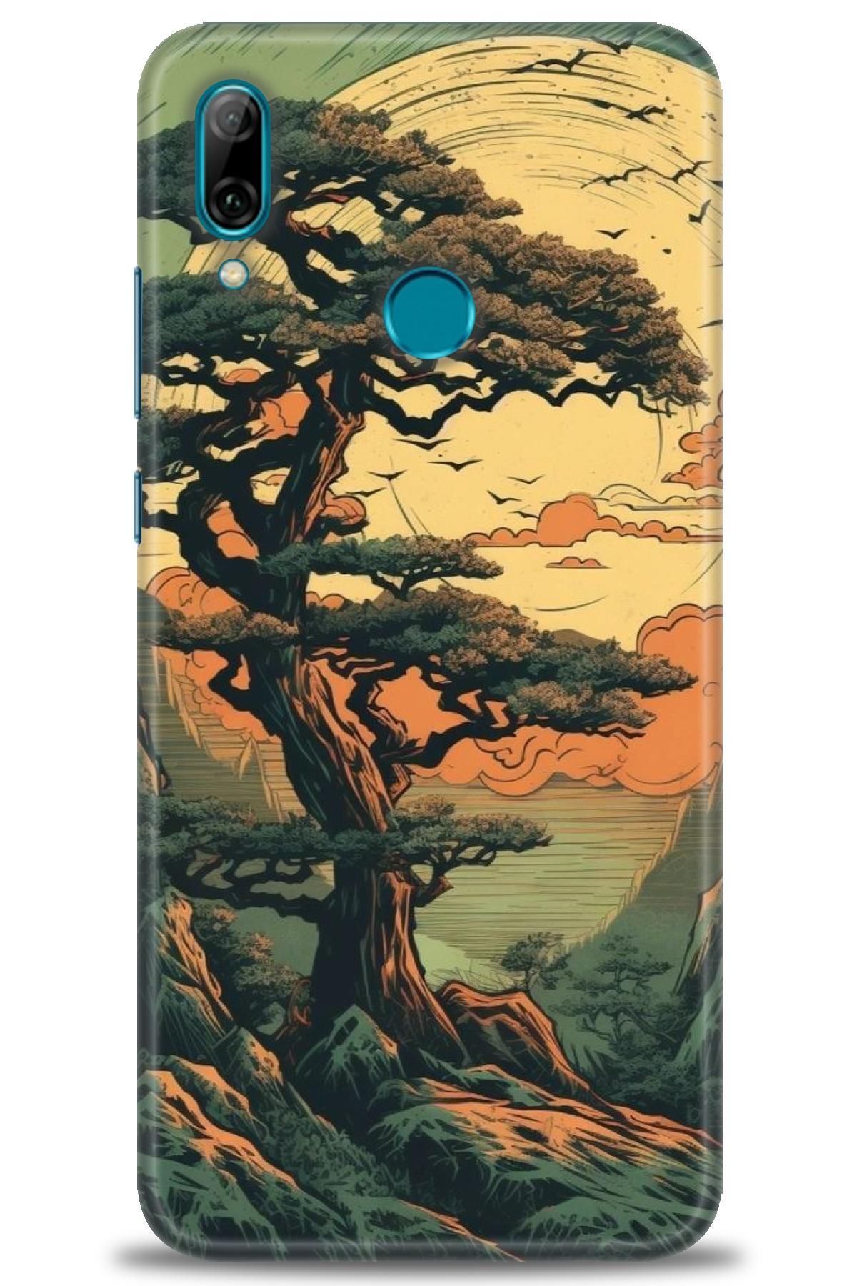 CooperTech Huawei P Smart Pro 2019 İle Uyumlu HD Baskılı Silikon Kılıf - 625