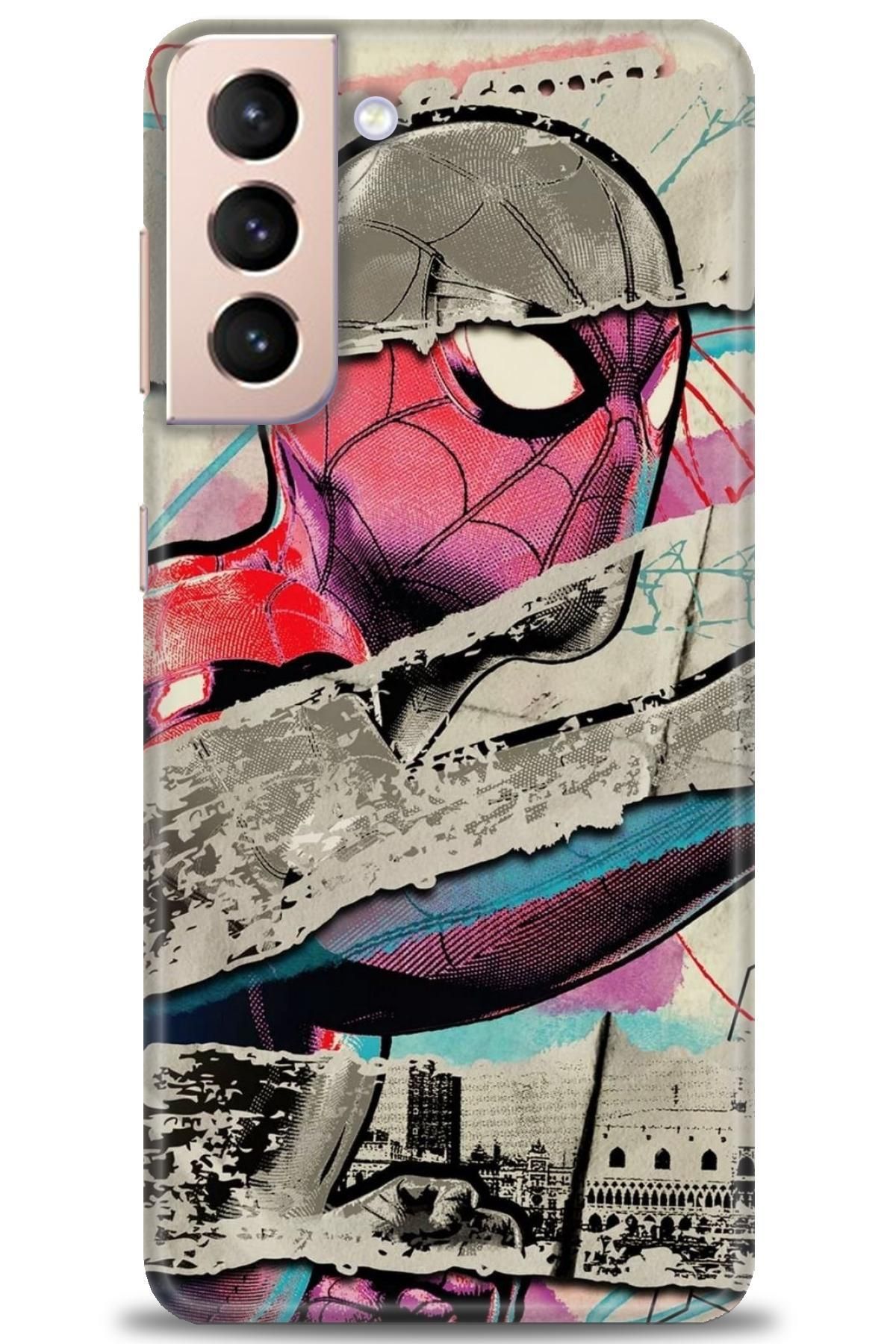 CooperTech Samsung Galaxy S21 Plus İle Uyumlu HD Baskılı Desenli Silikon Kılıf - 232