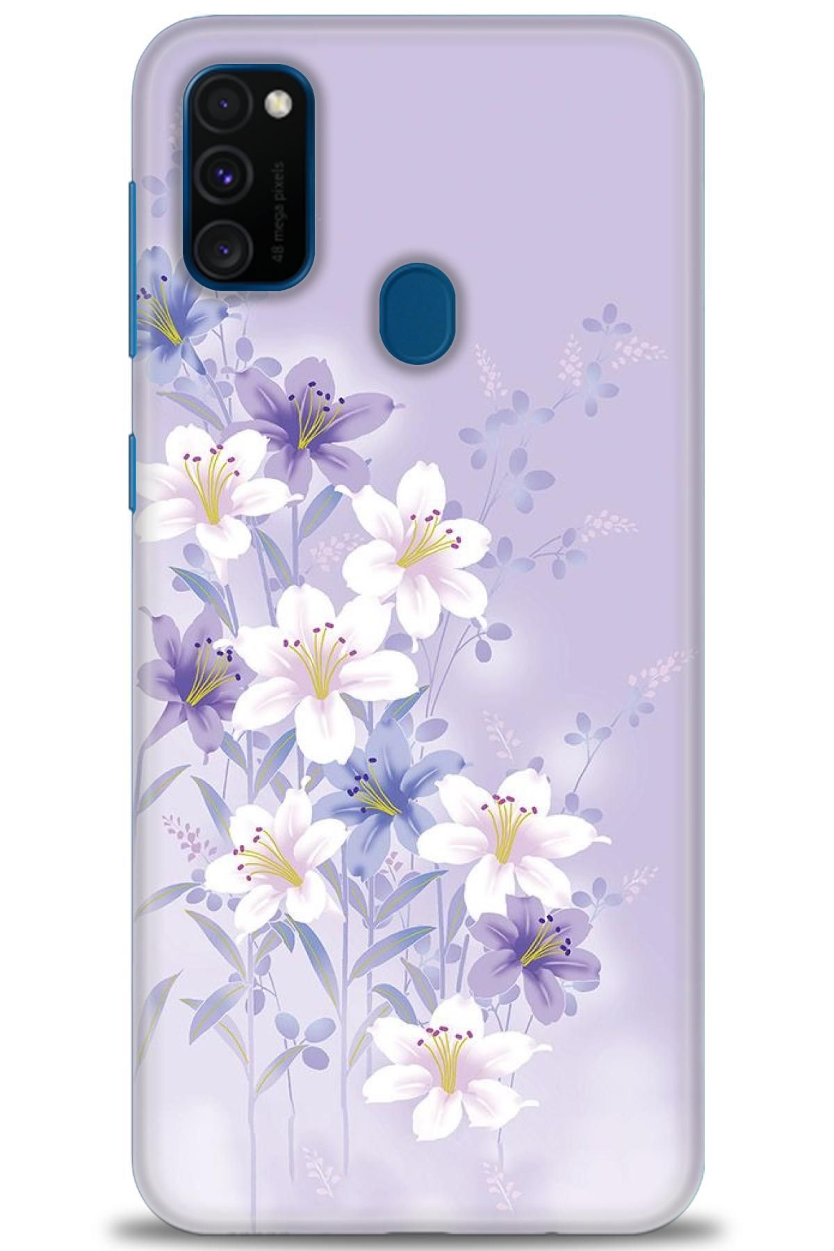 CooperTech Samsung Galaxy M30S İle Uyumlu HD Baskılı Desenli Silikon Kılıf - 980