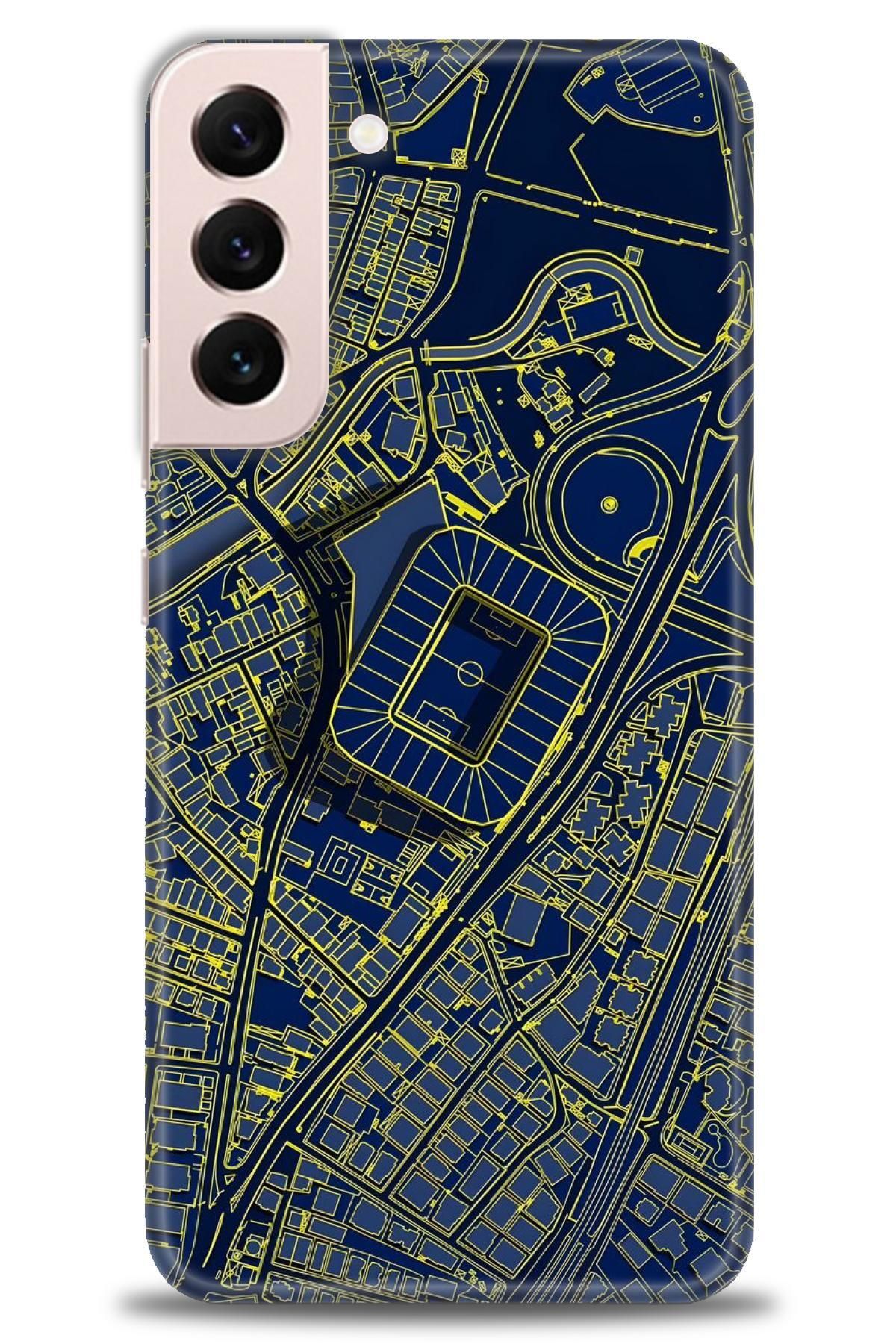 CooperTech Samsung Galaxy S22 Plus İle Uyumlu HD Baskılı Desenli Silikon Kılıf - 269