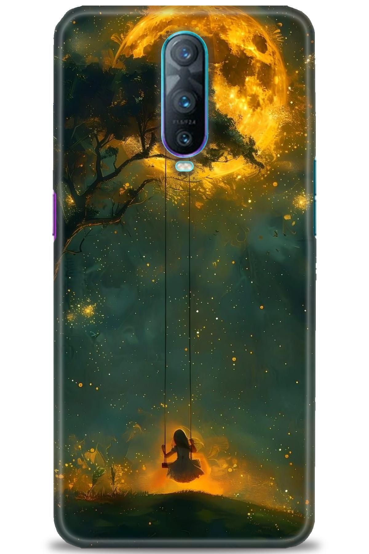 OPPO RX17 Pro İle Uyumlu HD Baskılı Desenli Silikon Kılıf - 2330
