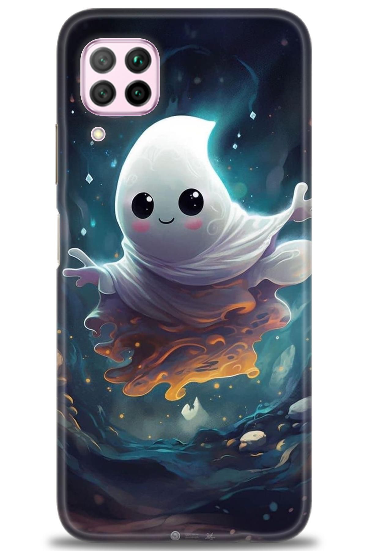 CooperTech Huawei P40 Lite İle Uyumlu HD Baskılı Silikon Kılıf - 797