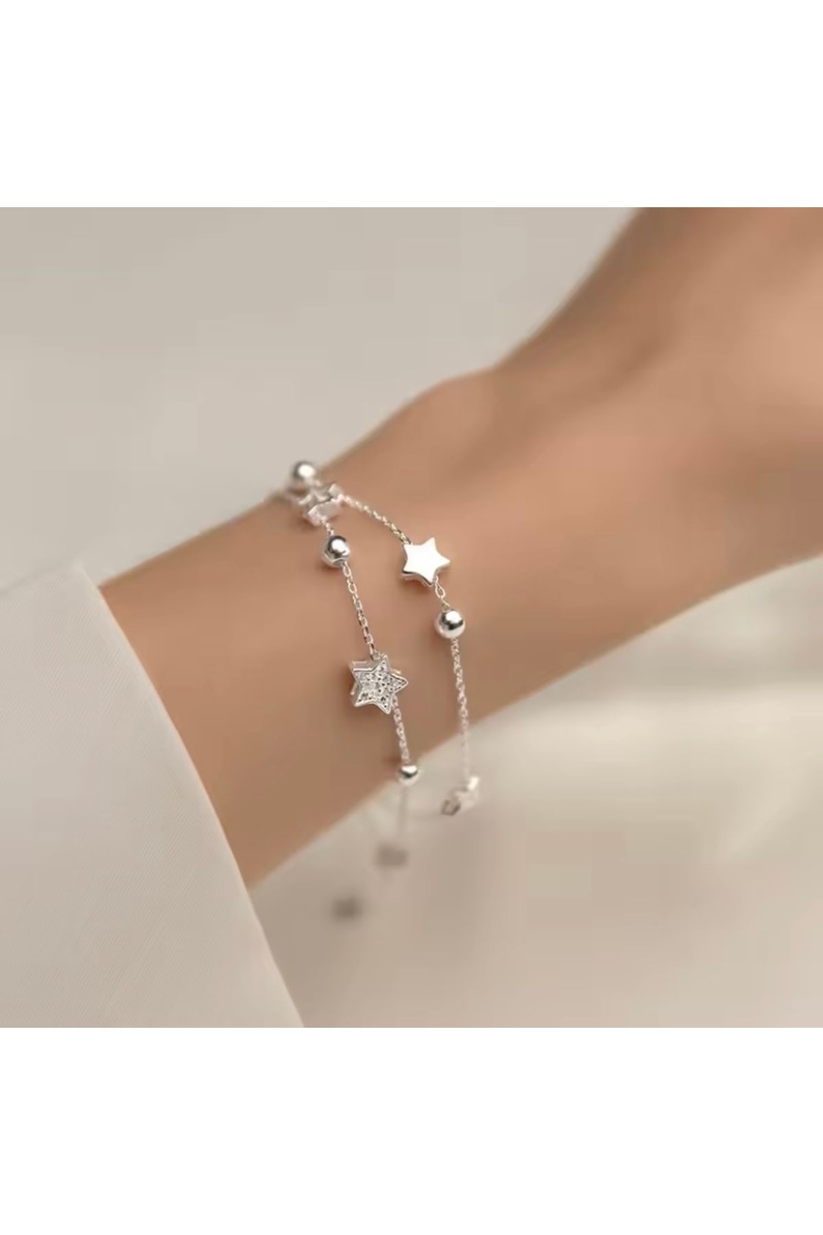 ArtBDesign Yıldızlı Çift Bileklik