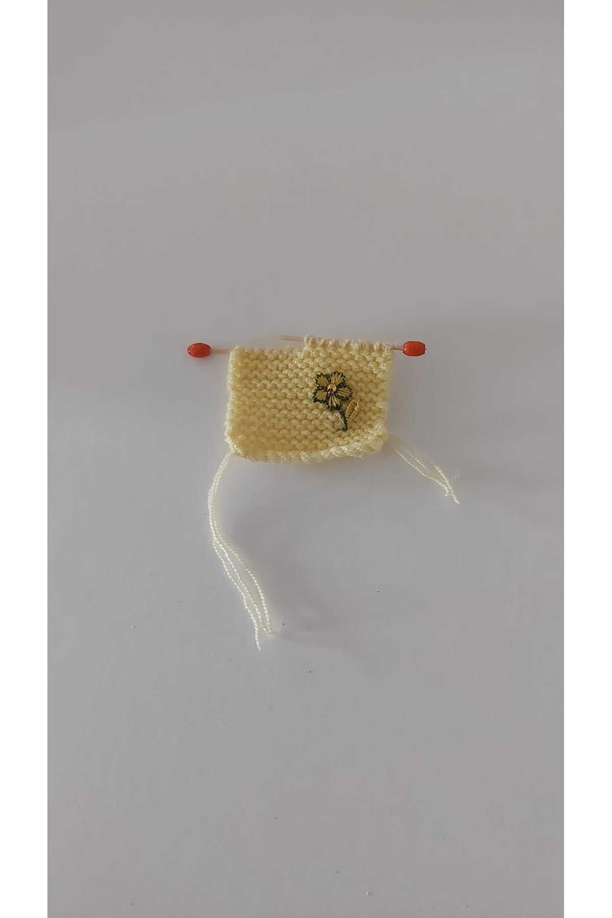 GiftlandCollection GiftLand Sarı El Örgüsü Minyatür Magnet