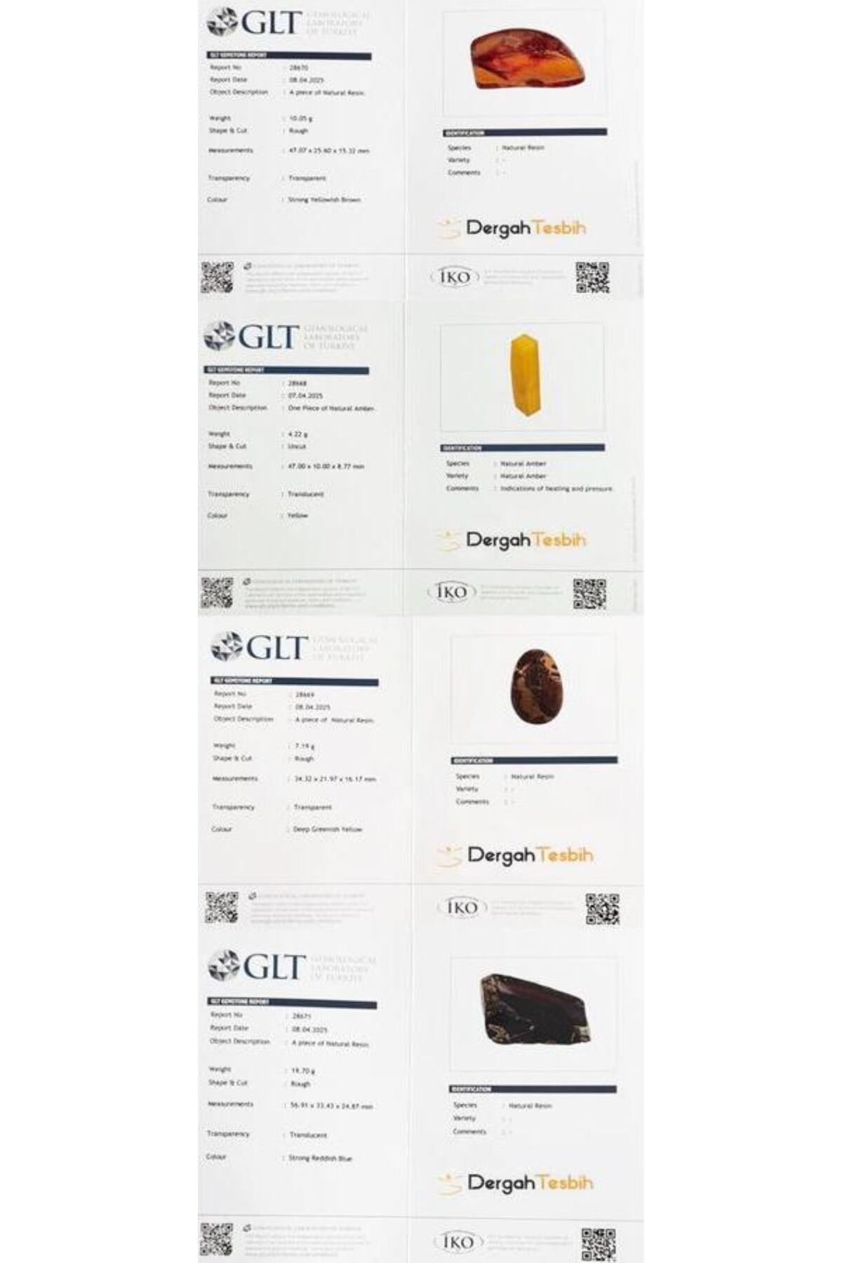 dergah tesbih-Üstad Şevket Canpolat High End Drop Amber 4