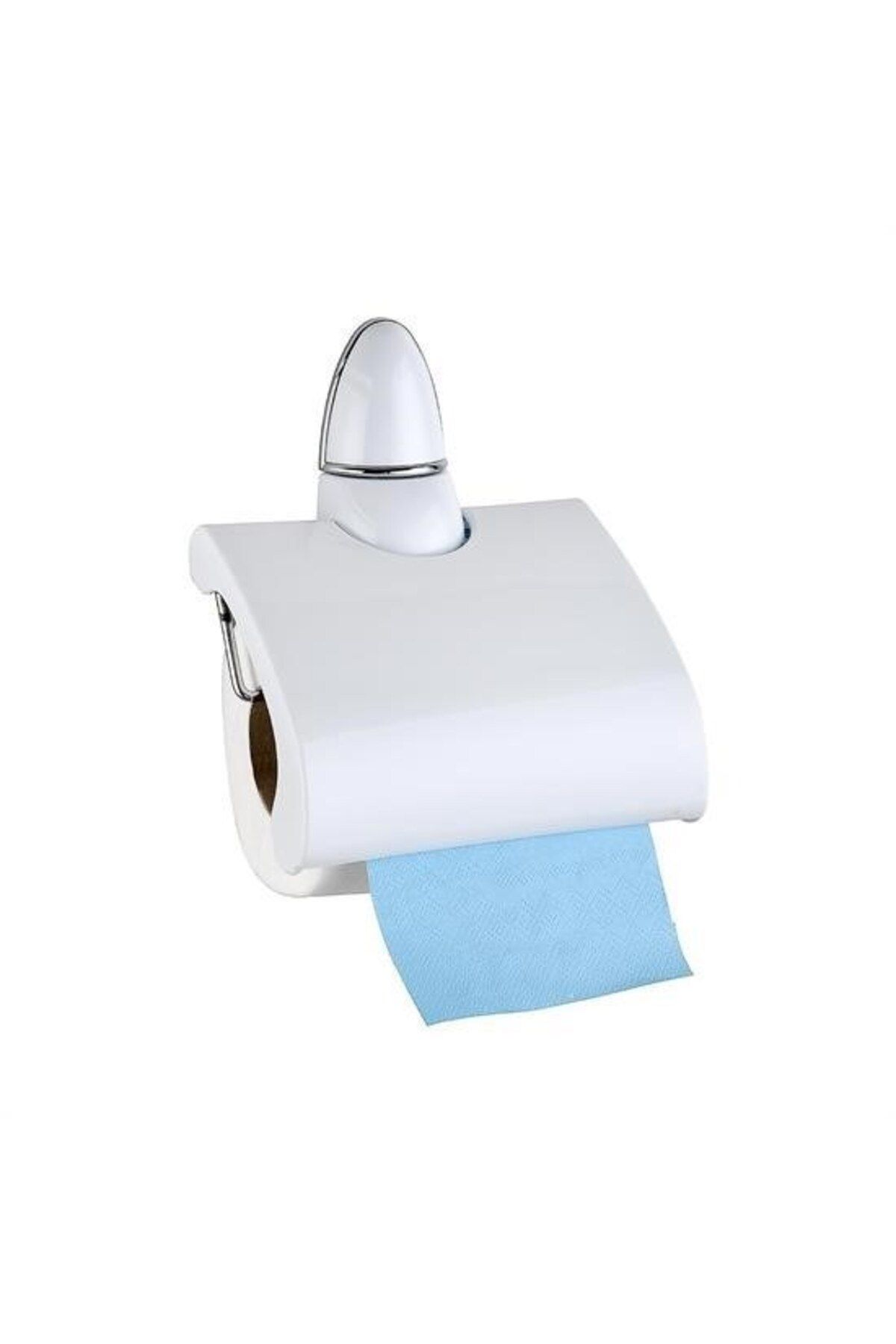 Tahtakale Toptancısı BUFFER® Kapaklı Rulo Tuvalet Kağıdı Tutucu Askısı Standı Wc Kağıtlık