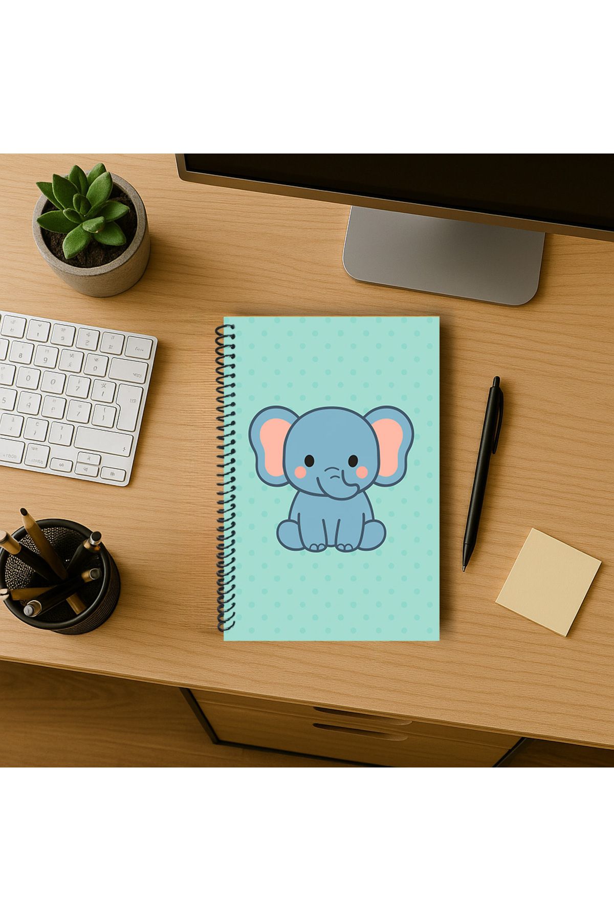 Notique Sevimli Hayvanlar A5 Çizgisiz Defter