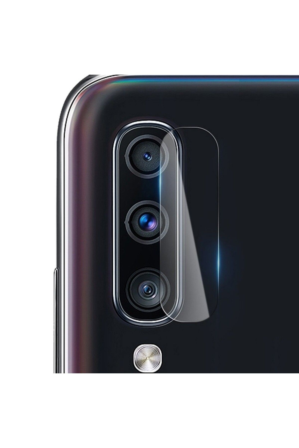 REDz Accessories Folie De Plastic Semi-dură Pentru Camera Spate, Pentru Samsung M30, Transparentă, Tip Lupă - One Size