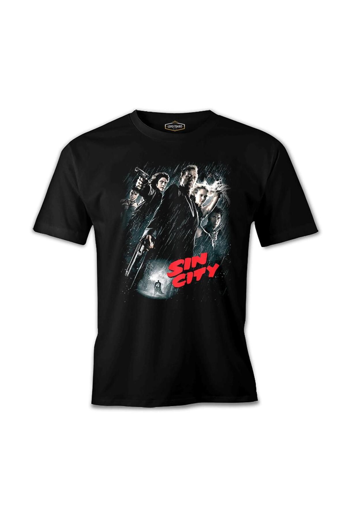 Lord T-Shirt Sin City Siyah Erkek Tshirt