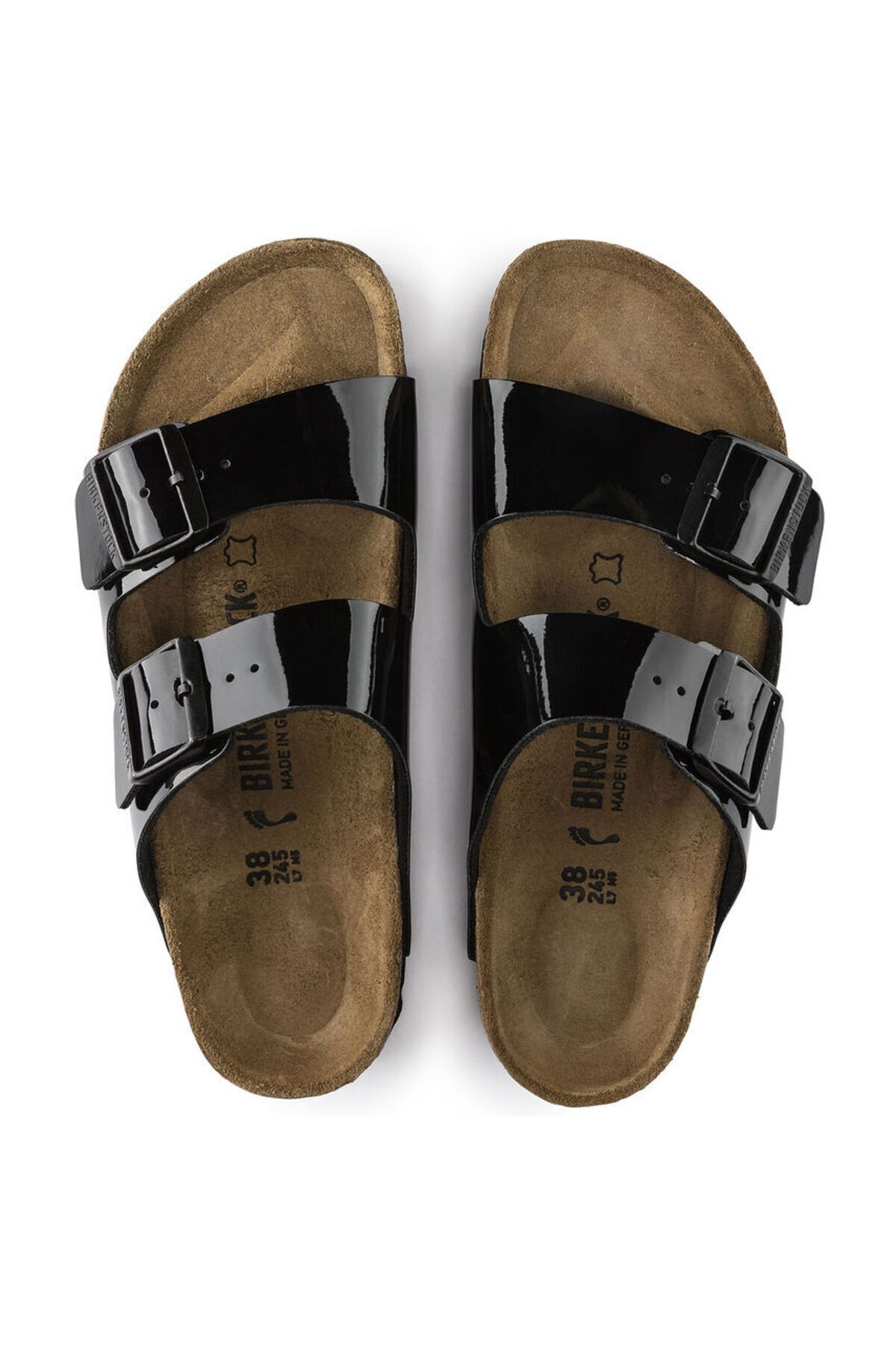 Birkenstock-Чорні капці унісекс Arizona 1005291 4