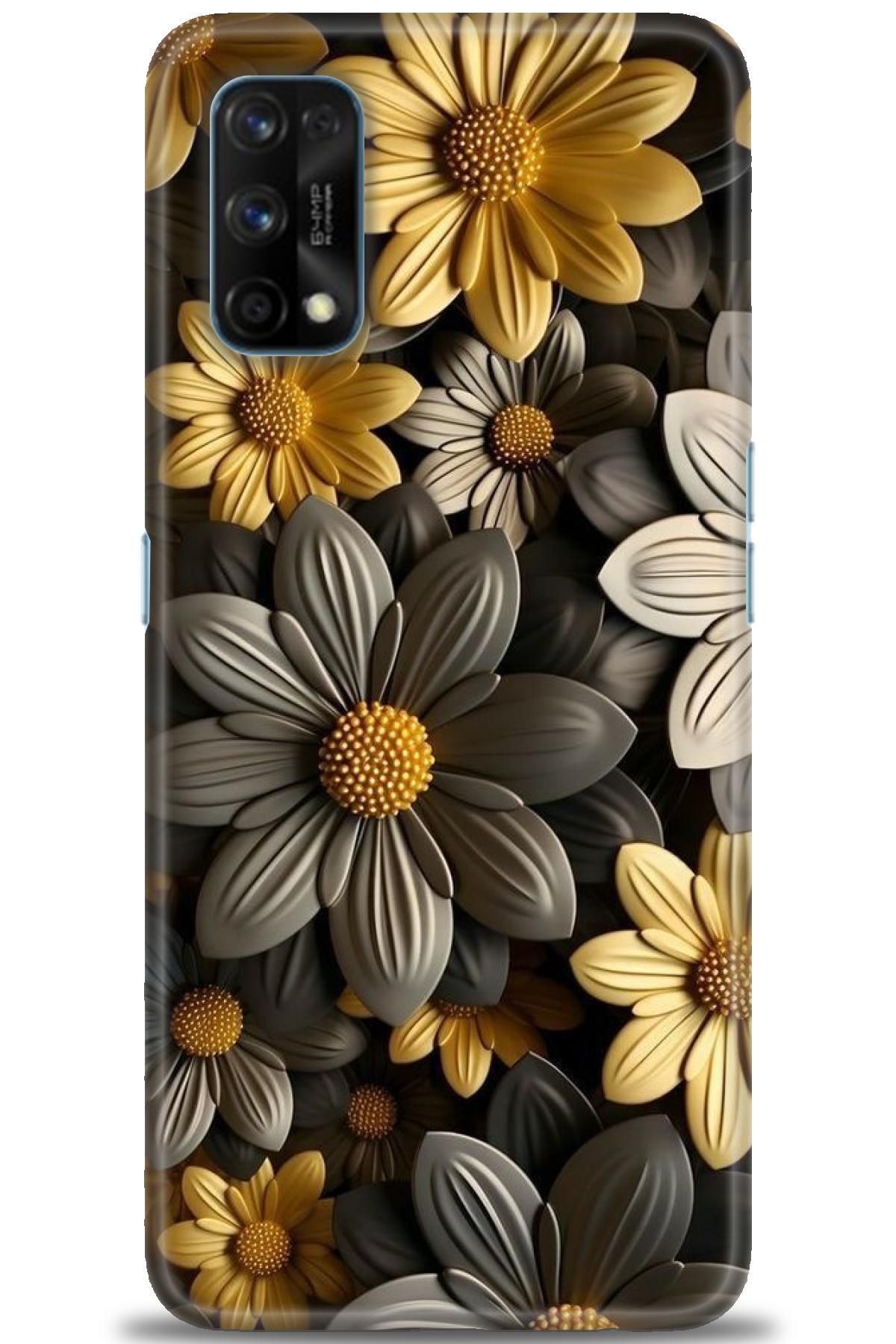 realme 7 Pro İle Uyumlu HD Baskılı Desenli Silikon Kılıf - 526